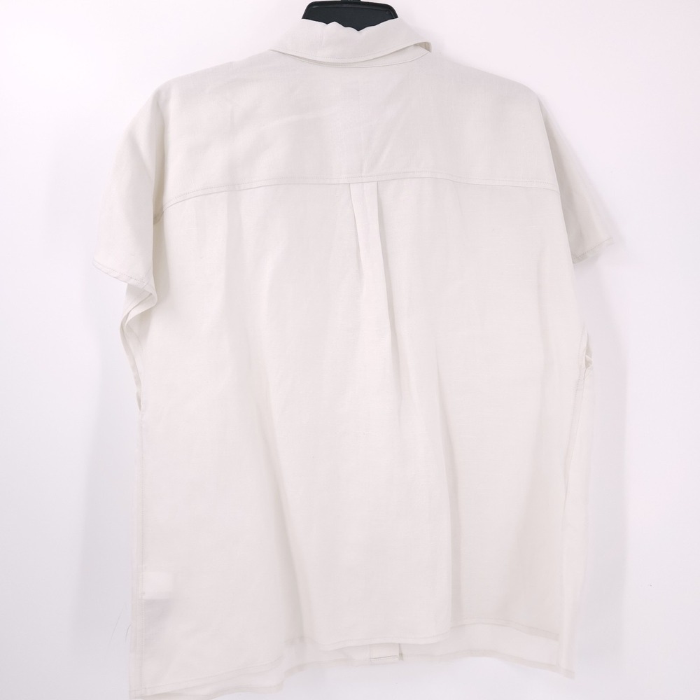 Calvin Klein Button Up Collared Short Sleeve Shir… - image 7